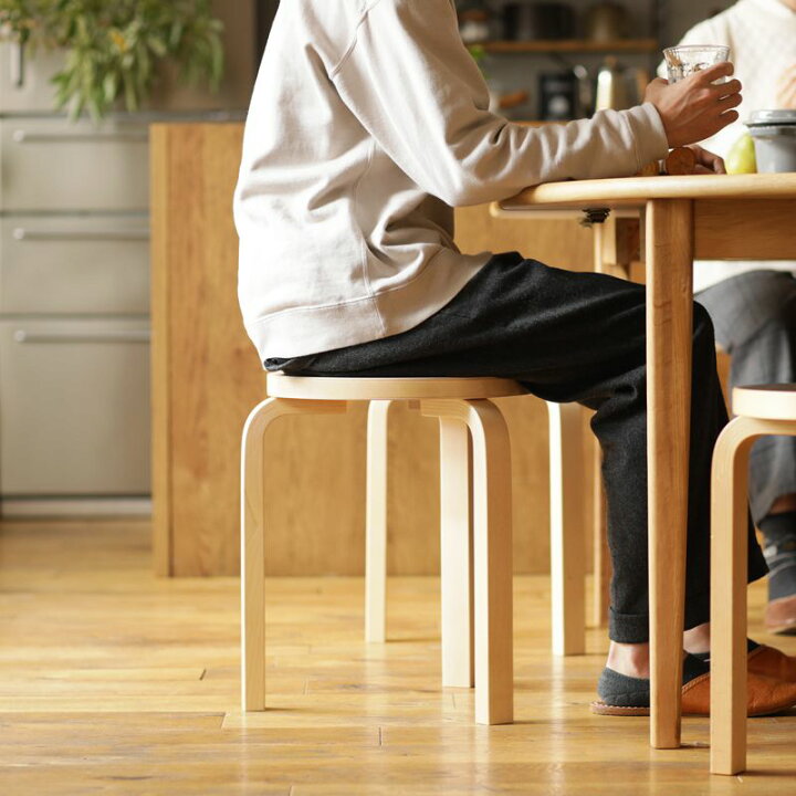 リノリウム artek スツール アルテック スツール60 アイアン リノリウム artek スツールE60 ブラックリノリウム 組立て無料Artek アルテック