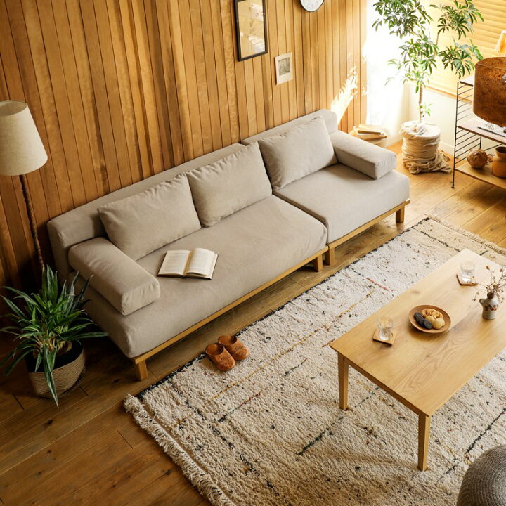 楽天市場】ソファー 2点セット 別注プロダクト SIEVE rect unit sofa 3 