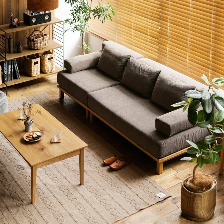 楽天市場】ソファー 2点セット 別注プロダクト SIEVE rect unit sofa 3 