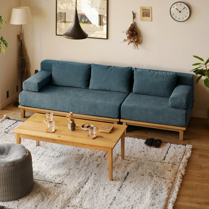 楽天市場】ソファー 2点セット 別注プロダクト SIEVE rect unit sofa 3 