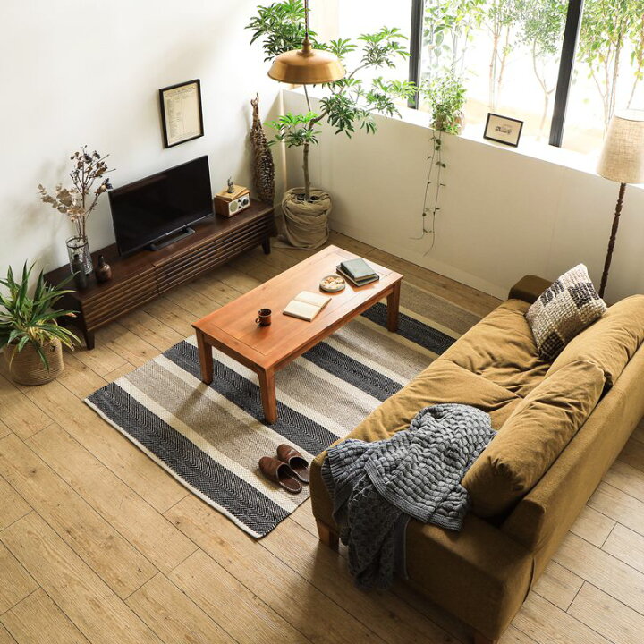 楽天市場】テレビ台 テレビボード LINE 150 北欧 ナチュラル 無垢 木製 