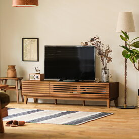 テレビ台 テレビボード LINE 150 北欧 ナチュラル 無垢 木製 40型対応 42型対応 48型対応 おしゃれ 送料無料