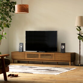 テレビ台 テレビボード LINE 200 北欧 ナチュラル 無垢 木製 55型 65型 おしゃれ 送料無料