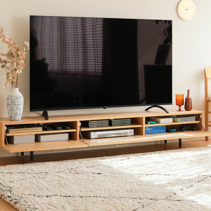 楽天市場】テレビ台 テレビボード WIRY 200 北欧 ヴィンテージ 木製 