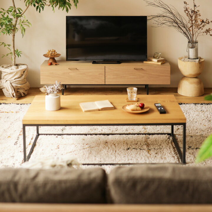 楽天市場】テレビ台 テレビボード WIRY／NA ナチュラル 150 北欧 