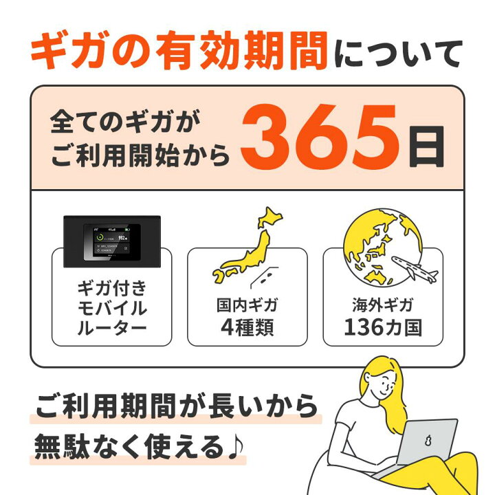 楽天市場】【リチャージWiFi公式】ギガ付き ポケットWiFi モバイル 