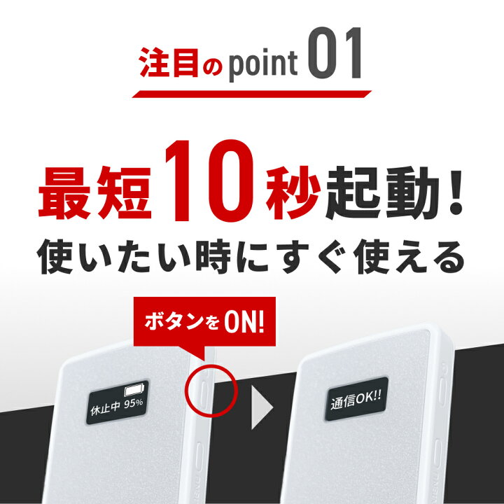 楽天市場】ポケット wifi レンタル より簡単【リチャージWiFi公式 