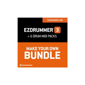 TOONTRACK EZDRUMMER 3 MIDI EDITION(オンライン納品)(2時間以内に納品) ソフトウェア音源