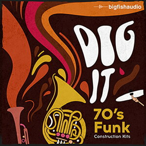 BIG FISH AUDIO yrbOtBbVI[fBIZ[IzDIG IT 70'S FUNK CONSTRUCTION KITS(IC[i)(2Ԉȓɔ[i) vOC\tg