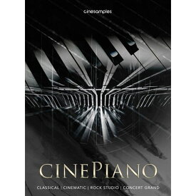 CinePiano(オンライン納品専用)※代引きはご利用いただけません CINESAMPLES DTM ソフトウェア音源