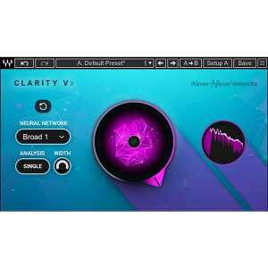 WAVES Clarity Vx(�I�����C���[�i)(2���Ԉȓ��ɔ[�i) �v���O�C���\�t�g