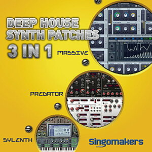 SINGOMAKERS DEEP HOUSE SYNTH PATCHES 3 IN 1(�I�����C���[�i)(2���Ԉȓ��ɔ[�i) �v���O�C���\�t�g