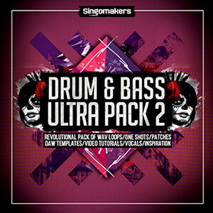 SINGOMAKERS DRUM & BASS ULTRA PACK 2(�I�����C���[�i)(2���Ԉȓ��ɔ[�i) �v���O�C���\�t�g