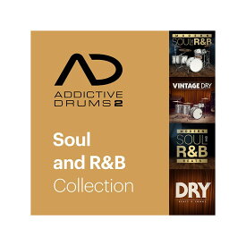 Addictive Drums 2: Soul & R&B Collection (オンライン納品専用) ※代引不可 xlnaudio DTM ソフトウェア音源