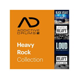 Addictive Drums 2: Heavy Rock Collection (オンライン納品専用) ※代引不可 xlnaudio DTM ソフトウェア音源