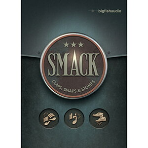BIG FISH AUDIO �y�r�b�O�t�B�b�V���I�[�f�B�I�X�v�����O�Z�[���I�zSMACK: CLAPS�C SNAPS & STOMPS(�I�����C���[�i)(2���Ԉȓ��ɔ[�i) �\�t�g�E�F�A����