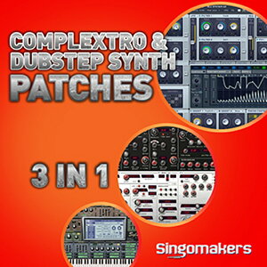 SINGOMAKERS COMPLEXTRO & DUBSTEP SYNTH PATCHES 3 IN 1(IC[i)(2Ԉȓɔ[i) vOC\tg
