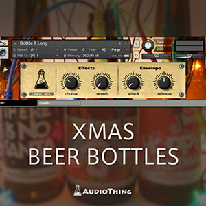 AUDIOTHING XMAS BEER BOTTLES(IC[i)(2Ԉȓɔ[i) vOC\tg