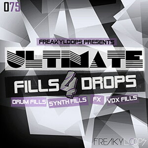 FREAKY LOOPS ULTIMATE FILLS & DROPS VOL 4(オンライン納品)(2時間以内に納品) プラグインソフト
