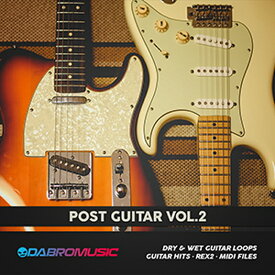 DABRO MUSIC POST GUITAR VOL. 2(オンライン納品)(2時間以内に納品) プラグインソフト