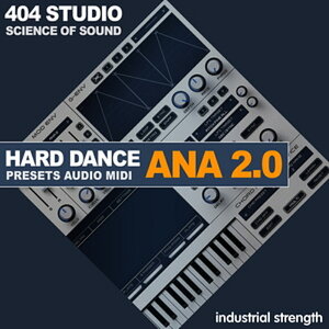 INDUSTRIAL STRENGTH 404 STUDIO - HARD DANCE ANA 2(�I�����C���[�i)(2���Ԉȓ��ɔ[�i) �v���O�C���\�t�g