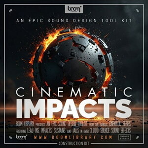 BOOM Library CINEMATIC IMPACTS - CONSTRUCTION KIT(�I�����C���[�i)(2���Ԉȓ��ɔ[�i) �v���O�C���\�t�g