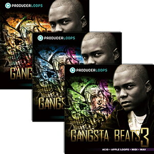 PRODUCER LOOPS GANGSTA BEATS BUNDLE (VOL.1-3)(�I�����C���[�i)(2���Ԉȓ��ɔ[�i) �v���O�C���\�t�g
