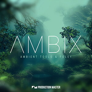 PRODUCTION MASTER �y���]�i���X�T�E���h�X�v�����O�Z�[���I�zAMBIX - AMBIENT TOOLS & FOLEY(�I�����C���[�i)(2���Ԉȓ��ɔ[�i) �v���O�C���\�t�g