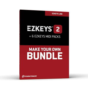 TOONTRACK EZ KEYS 2 MIDI EDITION (gD[gbN)(C[W[L[Y)(IC[i)(2Ԉȓɔ[i) \tgEFA