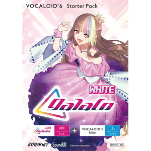 INTERNET VOCALOID6 Starter Pack galaco WHITE (V6SP-GLWHH-DL) (IC[i)(2Ԉȓɔ[i) \tgEFA