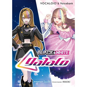 INTERNET VOCALOID6 Voicebank galaco BLACK&WHITE (V6VB-GLCMH)(IC[i)(2Ԉȓɔ[i) \tgEFA