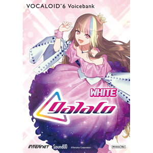 INTERNET VOCALOID6 Voicebank galaco WHITE (V6VB-GLWHH-DL) (IC[i)(2Ԉȓɔ[i) \tgEFA