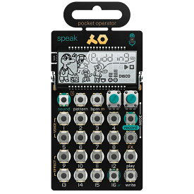 PO-35 speak Pocket Operator Teenage Engineering シンセサイザー・電子楽器 リズムマシン・サンプラー