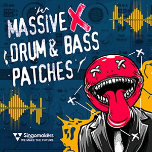SINGOMAKERS MASSIVE X DRUM & BASS PATCHES(�I�����C���[�i)(2���Ԉȓ��ɔ[�i) �v���O�C���\�t�g