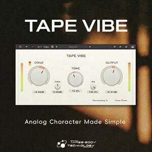 THREE-BODY TECH Tape Vibe (���B���e�[�W)(�T�`�����[�V����)(�v���O�C���G�t�F�N�g)(�I�����C���[�i)(2���Ԉȓ��ɔ[�i) �v���O�C���\�t�g