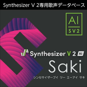 AHS Synthesizer V 2 AI Saki(IC[i)(2Ԉȓɔ[i) \tgEFA