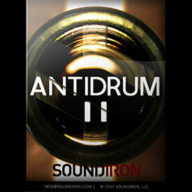 SOUNDIRON 【サウンドアイアンブラックフライデーセール！】ANTIDRUM 2(オンライン納品)(2時間以内に納品) プラグインソフト