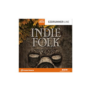 TOONTRACK �y�g�D�[���g���b�N�h�����n�X�[�p�[�Z�[���I�zEZX INDIE FOLK(�I�����C���[�i)(2���Ԉȓ��ɔ[�i) �\�t�g�E�F�A����