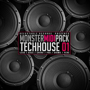 DELECTABLE RECORDS TECH HOUSE MONSTER MIDI PACK 01(�I�����C���[�i)(2���Ԉȓ��ɔ[�i) �v���O�C���\�t�g