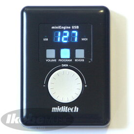 Pianobox mini【USB接続のMIDIキーボードから直接つなげられる充電式MIDI音源モジュール】 Miditech シンセサイザー・電子楽器 シンセサイザー