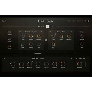 Native Instruments Erosia (�l�C�e�B�u�C���X�g�������c)(KONTAKT�C���X�g�D�������g)(�I�����C���[�i)(2���Ԉȓ��ɔ[�i) �\�t�g�E�F�A����