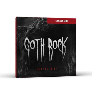 TOONTRACK ygD[gbNMIDI MONTHzKEYS MIDI - GOTH ROCK (gD[gbN)(L[Y~fB)(IC[i)(2Ԉȓɔ[i) vOC\tg