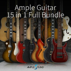 AMPLE SOUND AMPLE GUITAR 15 in 1 FULL GUITAR BUNDLE (�A���v���M�^�[)(�I�����C���[�i)(2���Ԉȓ��ɔ[�i) �\�t�g�E�F�A����