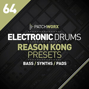 LOOPMASTERS ELECTRONIC DRUMS REASON KONG PRESETS(�I�����C���[�i)(2���Ԉȓ��ɔ[�i) �v���O�C���\�t�g