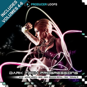 PRODUCER LOOPS DARK TECH PROGRESSIONS BUNDLE (VOLS 4-6)(IC[i)(2Ԉȓɔ[i) vOC\tg