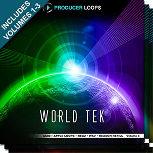 PRODUCER LOOPS WORLD TEK BUNDLE (VOLS 1-3)(�I�����C���[�i)(2���Ԉȓ��ɔ[�i) �v���O�C���\�t�g