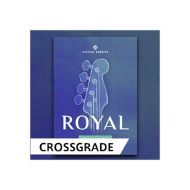 UJAM VIRTUAL BASSIST ROYAL 2 / CROSS GRADE (オンライン納品)(2時間以内に納品) ソフトウェア音源