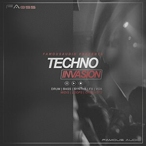FAMOUS AUDIO TECHNO INVASION(IC[i)(2Ԉȓɔ[i) vOC\tg