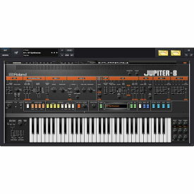 Roland JUPITER-8 Software Synthesizer [Lifetime Key] (ローランド)(ソフトシンセ)(オンライン納品)(2時間以内に納品) ソフトウェア音源