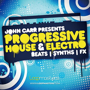 LOOPMASTERS JOHN CARR PRESENTS PROGRESSIVE HOUSE AND ELECTRO(�I�����C���[�i)(2���Ԉȓ��ɔ[�i) �v���O�C���\�t�g